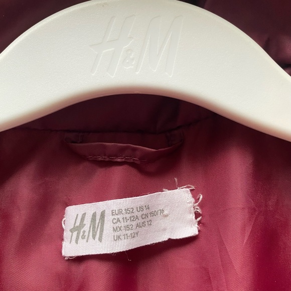 H&M Kids Puffer jacket coat - Picture 8 of 10